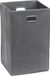Simple Houseware Opvouwbare kast wasmand mand, donkergrijs