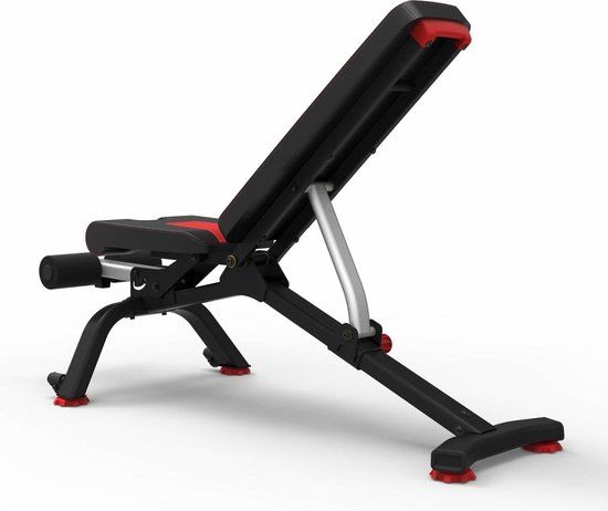 Bowflex 5.1S SelectTech Fitnessbank - Verstelbaar - Opvouwbaar - Zwart/Rood