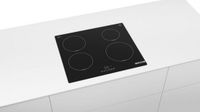 Bosch PIE611BB5E 60cm Induction Cooktop - Black, Built-in, 4 Zones
