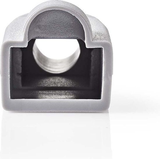 Nedis Trekontlasting - RJ45 - PVC - Grijs - Doos - 10 Stuks