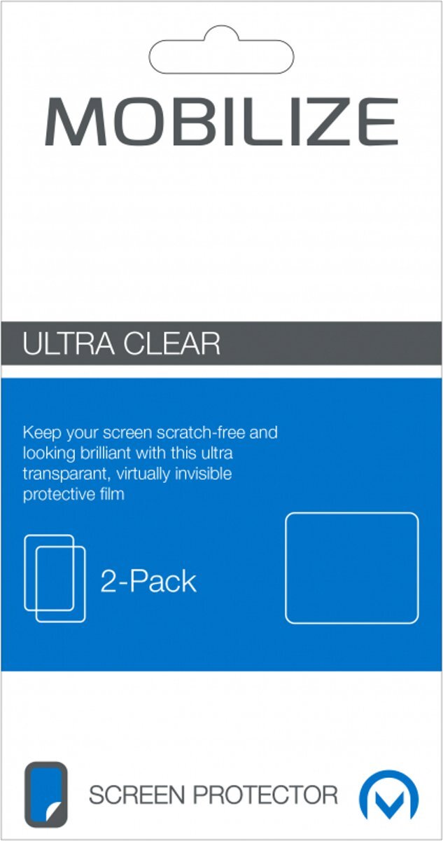 Mobilize Clear 2-pack Screenprotector Galaxy A8+ 2018