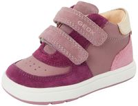 Geox B Biglia Girl First Walker Schoenen Baby meisje, Rokerig Roze Dk Paars