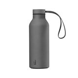con-tatto Fles thermosfles met 3 wanden van staal en koper – koude dranken 25 uur en 15 uur warm – hoofdband en deksel voor sportdeksel inbegrepen! (in het midden)