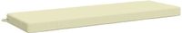 vidaXL Bankkussen SOEST 100% Polyester Crèmekleurig 140 x 50 x 8 cm