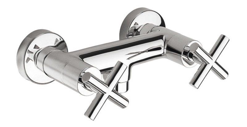 Reitano Rubinetteria AXIA Wandmontage douchemengkraan - Chroom