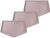 Ten Cate Secrets Midi Slips Dames - 3-pack - Soft Taupe – Naadloos – Midi Pasvorm – Maat S
