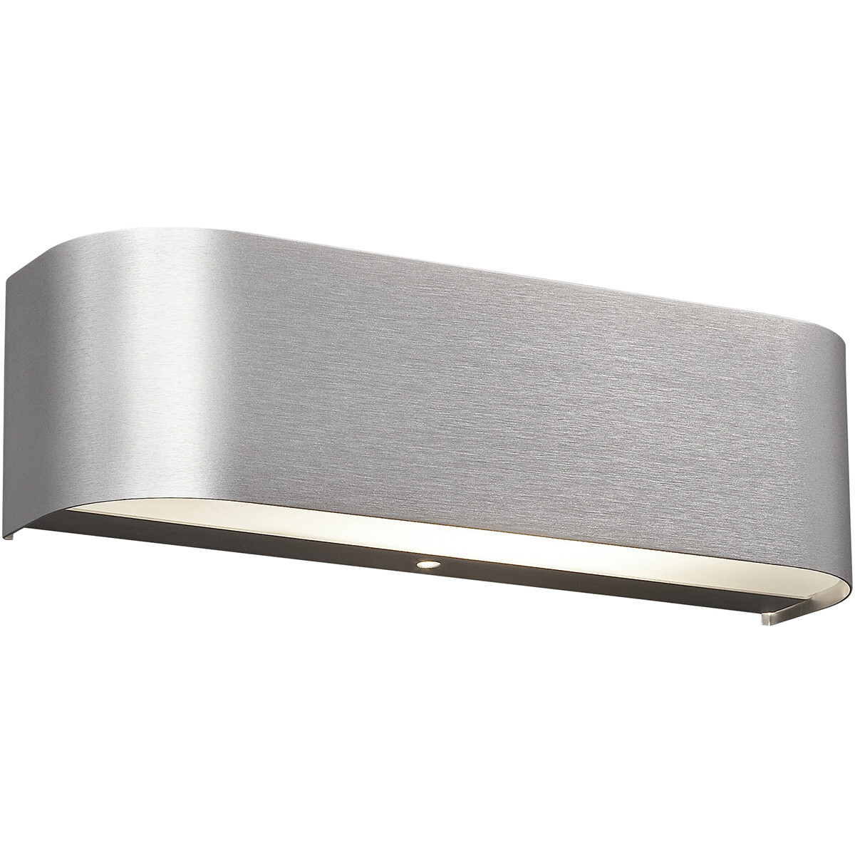 Osram - LED Wandlamp - Trion Rianoda - 6W - Warm Wit 3000K - Rechthoek - Mat Grijs - Aluminium