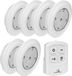 Maclean LED verlichting SET van 6 stuks + Afstandsbediening - Wit