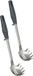 5Five Pasta opscheplepel - 2x - zilver - RVS - 34 cm