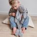 YourSurprise Richie Tuttle Lapin en peluche brodé Grand - Gris