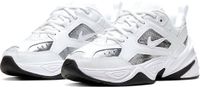 Nike Sneakers Dames Wit/Zilver Leer Maat 40