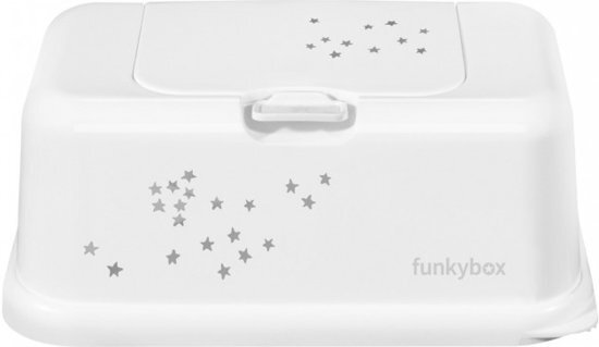 Funkybox Little Stars Easy Wipe White