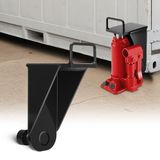 VEVOR Verzendcontainer Jack Lug met U-vormig handvat, 1-pack, opslag Leveler Booster bestand tegen zon en regen, Heavy Duty Container Jack Lug voor scheepvaartindustrie, logistiek, magazijnbeheer