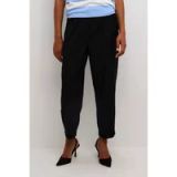 Kaffe Kamerle - Cropped High Waist Pantalon - Zwart