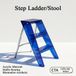 StarTech Huishoudtrap Blauw 3 treden Kunststof