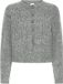 ICHI IHBELABLUE CA2 Dames Cardigan Dark Grey Melange M