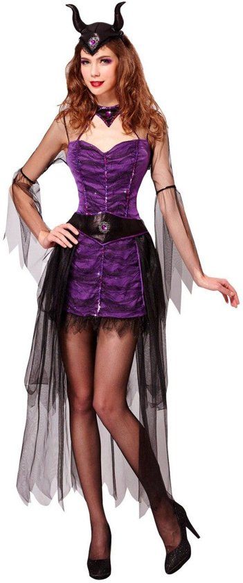 Widmann Malefizia Heksia Vrouw Large Carnaval kostuum Verkleedkleding