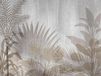 AG Design Tropische planten grijs, vlies fotobehang voor woonkamer, slaapkamer, eetkamer, keuken, 360 x 270 cm, FTN XXL 1242, meerkleurig