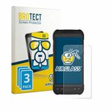 BROTECT Screenprotector 3 Stuks voor Stonex S60 Beschermglas transparant