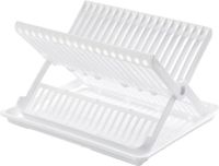 PLASTICFORTE Afdruiprek - 2-laags - wit - met lekbak - 37 x 33 cm