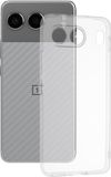 Techsuit Hoesje geschikt voor OnePlus Nord 4 - Clear Silicone Back Cover - Transparant