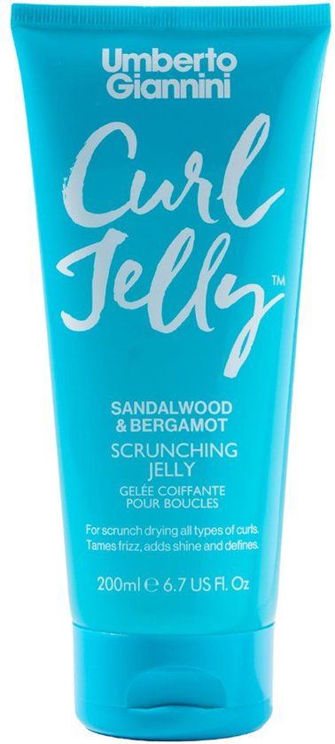 Umberto Giannini Curly Jelly Scrunching Jelly Sandalwood & Bergamot - 200ml