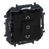 LEGRAND Jalousieschakelaar 6AX inbouw Niloé Step, antraciet, 398246B