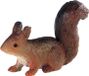 Bullyland 64423 - Figurine écureuil, environ 5,1 cm, détaillé, sans PVC, idéal comme petit cadeau pour enfants dès 3 ans, marron