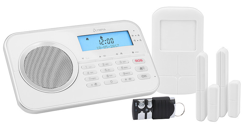 Olympia Protect 9868 Alarmsysteem - Draadloos - Zwart/Wit