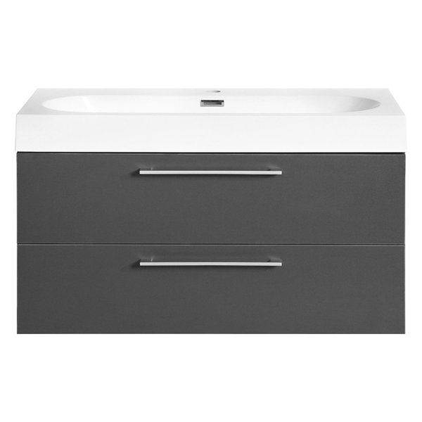 Differnz Somero Badmeubelset FSC 80 cm antraciet 36.104.79