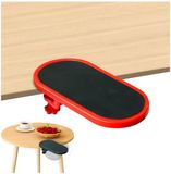 Merkloos / Sans marque Holland Connections Ergonomische Armsteun Bureau - Rood