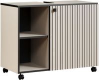 Trendteam Wastafelonderkast PureBliss Kashmir Lichtgrijs BHT 80 x 64 x 42 cm