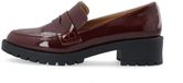 Bianco Penny loafers BIAPEARL glanzend Burgundy Synthetisch Vrouwen Maat 41