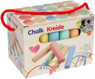 TOPWRITE Stoepkrijt - 48x stuks - 5 kleuren - Multi