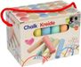 TOPWRITE Stoepkrijt - 48x stuks - 5 kleuren - Multi