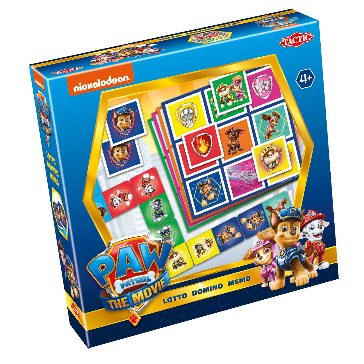 Tactic PAW Patrol The Movie 3-in-1 : Memo - Lotto - Domino