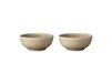 PotteryJo Lot de 2 bols Daga Ø13 cm Avoine