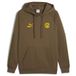 PUMA Sweatshirt 'Borussia Dortmund King' bruin / honing / zwart