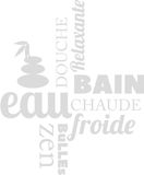 Raamfolie Zen Raamfolie tegen inkijk verduisterend – zelfklevende inkijkbescherming voor ramen en douchedeur – 120 x 100 cm