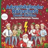 Rätselio Media Adventskalender-Rätselheft Duell-Edition für Versicherungs-Teams