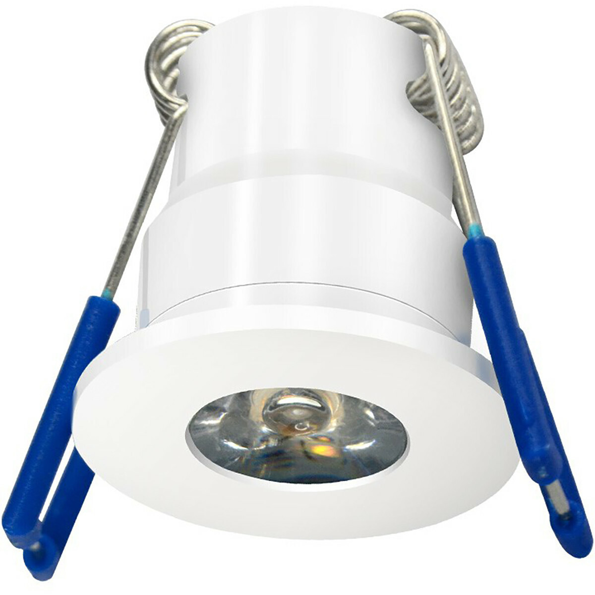 Velvalux LED Veranda Spot - 3W - Natuurlijk Wit 4000K - Dimbaar - Waterdicht IP65 - Inbouw - Afstandsbediening - Rond - Mat Wit - Aluminium - 12V