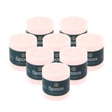 Spaas 8x Rustieke Pillarkaars 70/70 mm 25u, Lichtroze