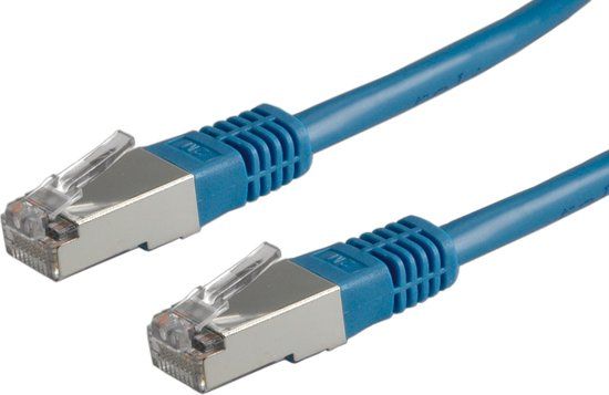ROLINE Cat.5e FTP Patchkabel - 0.5m - Blauw