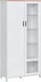HOMCOM Keukenkast Spaanplaat 76x36x160cm Wit