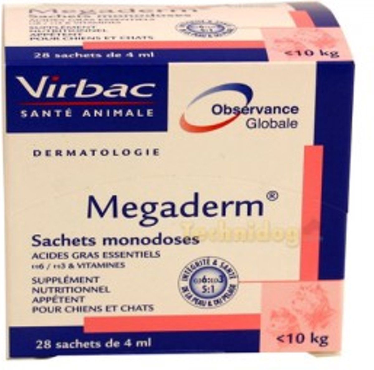 VIRBAC Megaderm monodosering 28 x 4 ml