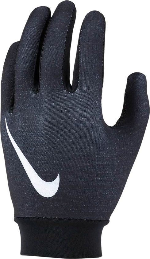Nike Base Layer Handschoenen Junior Zwart - Donkergrijs - Wit Unisex M