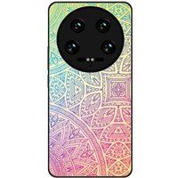 Xiaomi Verstevigd hoesje met sublimatie bedrukking, compatibel met Xiaomi 14 Ultra Mandala pastel