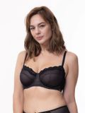 Dorina Addi Balconette BH met beugel - Zwart - 70E