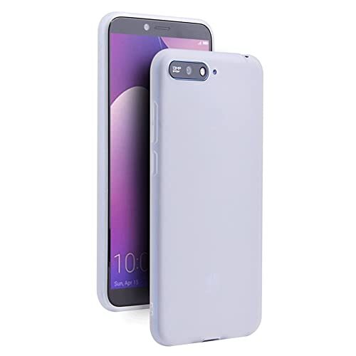 PUTCAR Ultradunne beschermhoes voor Huawei Honor 7A, [stootvast] zachte en elegante TPU-behuizing voor Huawei Honor 7A – wit