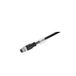 Weidmüller 1.5m M12 câble de signal noir